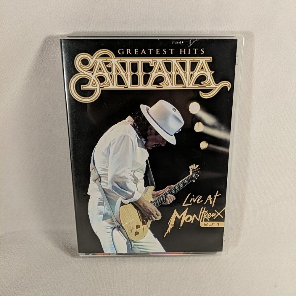 Santana Greatest Hits Live At Montreux 2011 DVD Music Concert - 2-disc